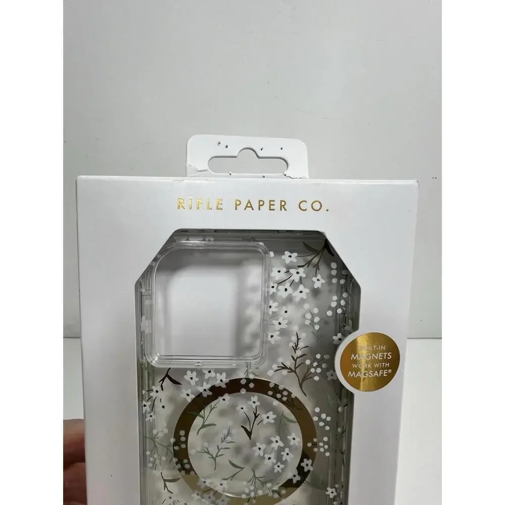 Rifle Paper Co. Case For MagSafe For iPhone 15 Pro Max- Petite Fleurs